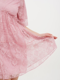 Сукня міні Vicolo модель 202-VC-1050_розовый Фото