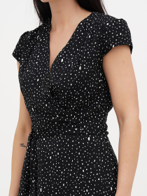 Платье мини Vicolo модель 202-VC-1056_черный Фото