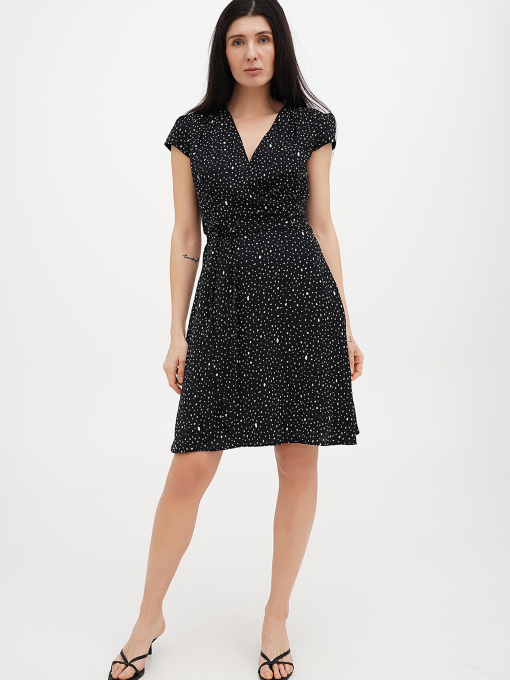 Платье мини Vicolo модель 202-VC-1056_черный Фото