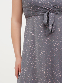 Платье мини Vicolo модель 202-VC-1056_серый Фото
