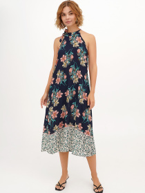 Платье миди Vicolo модель 202-VC-1057_темно-синий Фото