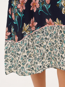 Платье миди Vicolo модель 202-VC-1057_темно-синий Фото