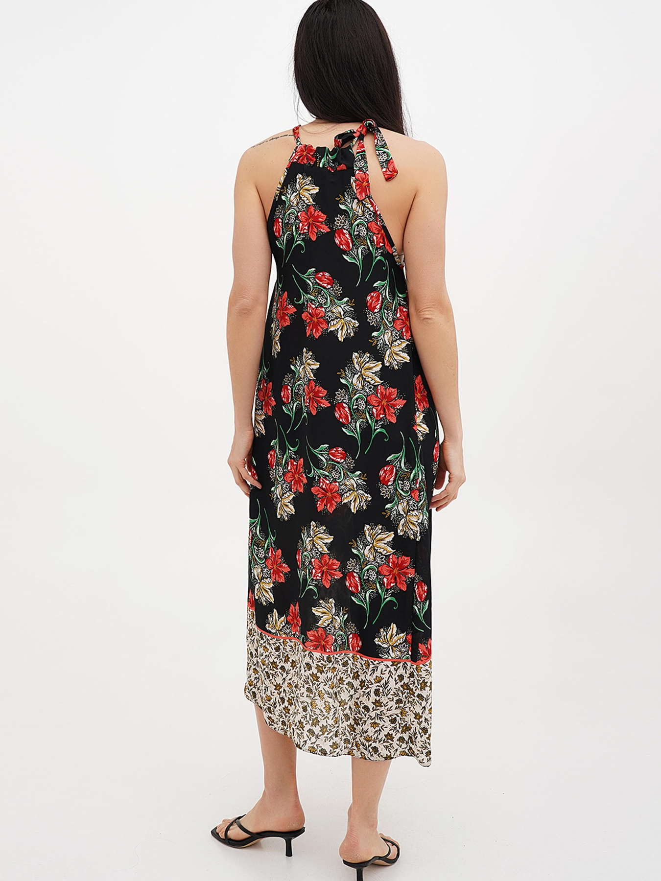 Платье миди Vicolo модель 202-VC-1057_черный Фото