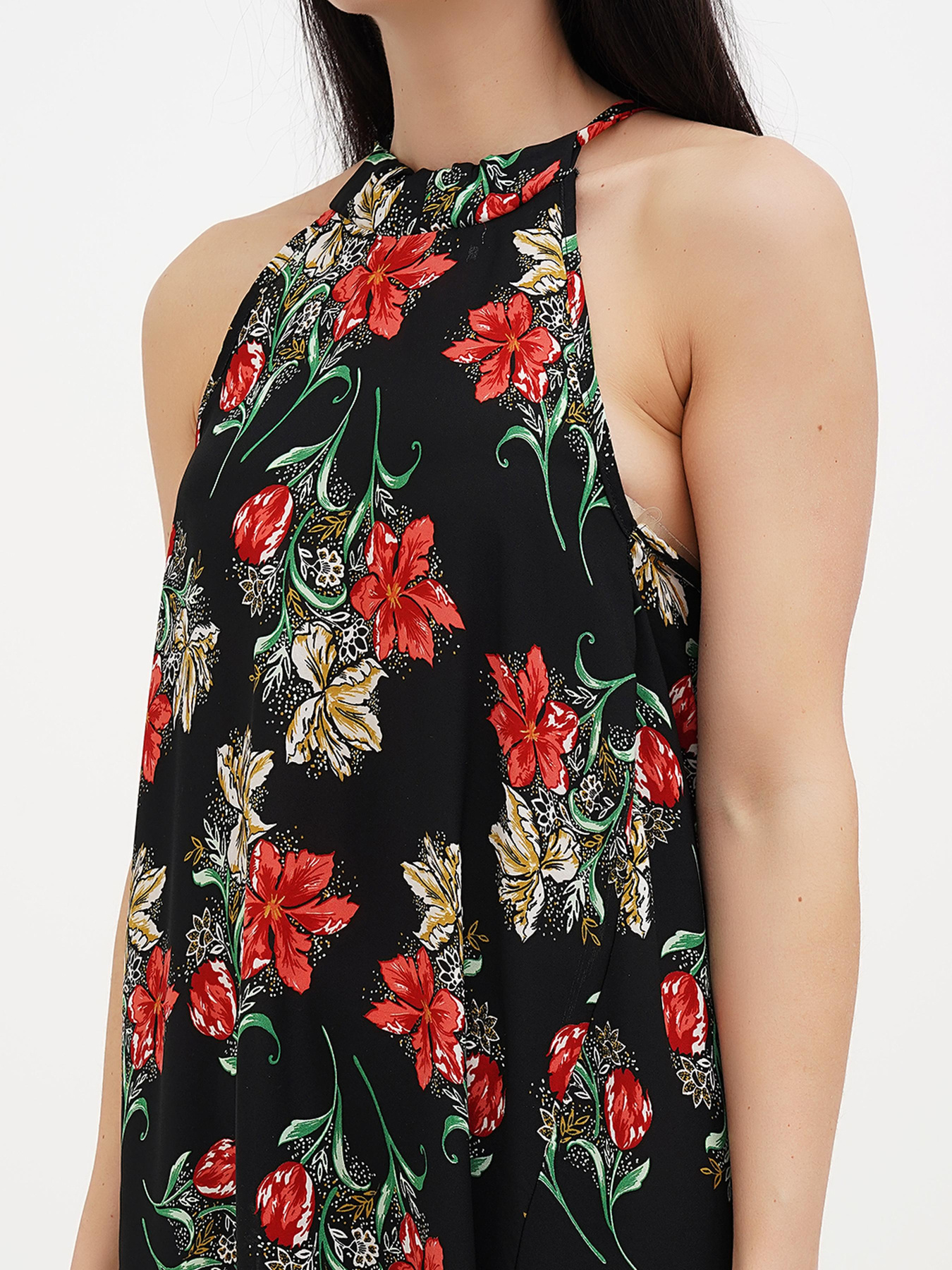 Платье миди Vicolo модель 202-VC-1057_черный Фото