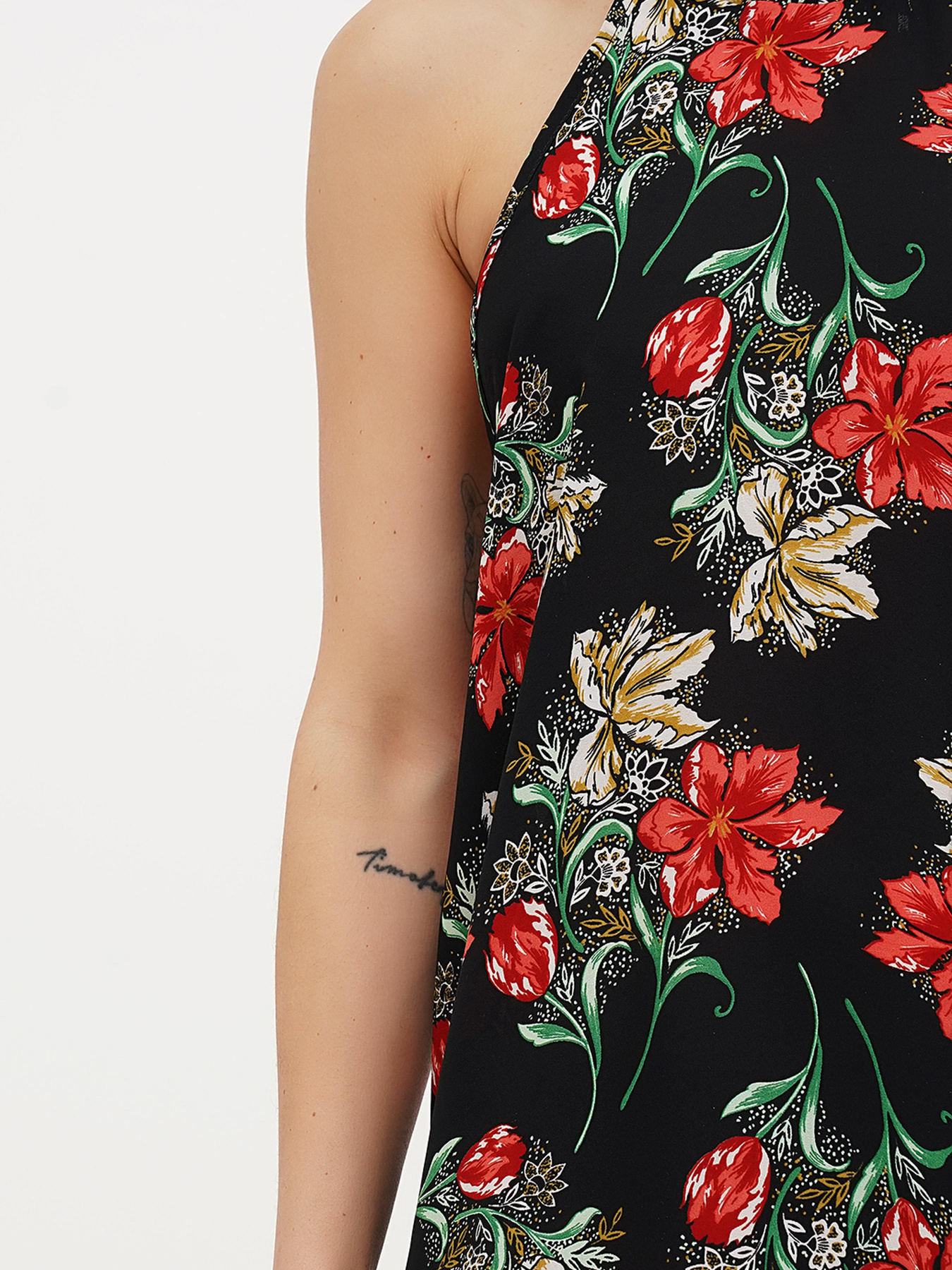 Платье миди Vicolo модель 202-VC-1057_черный Фото