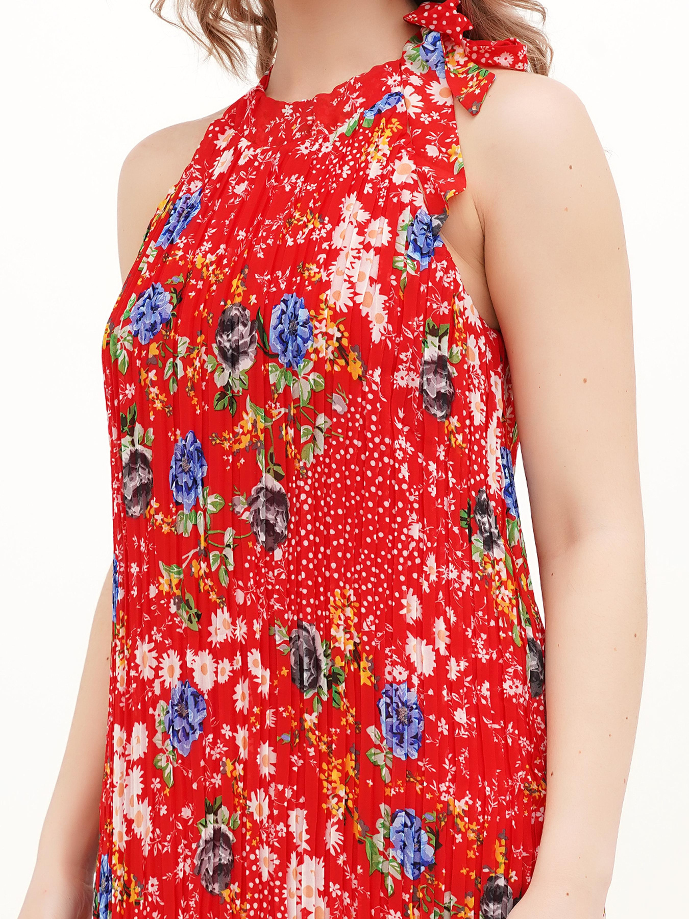 Сукня міді Vicolo модель 202-VC-1064_красный Фото