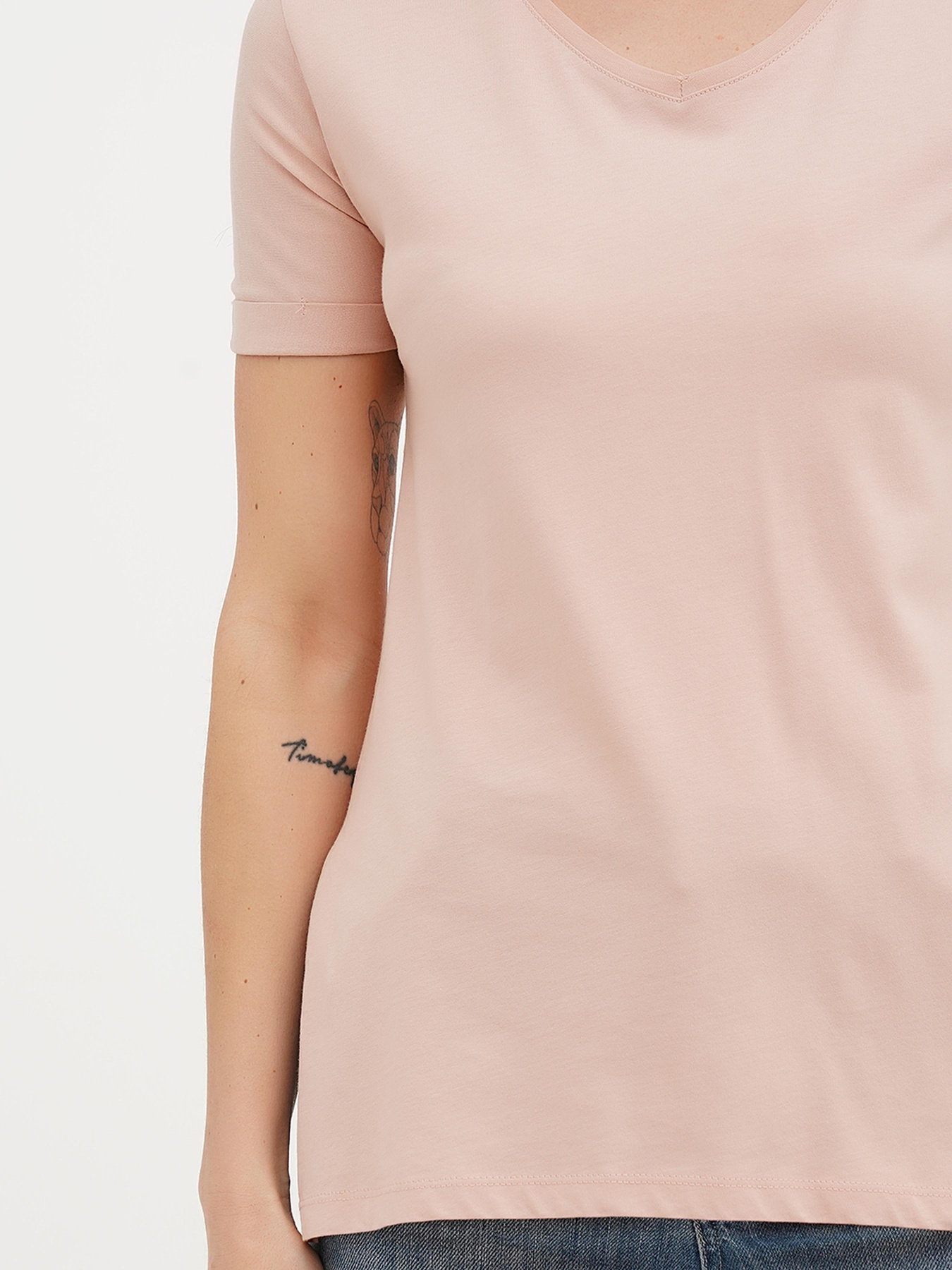 Футболка Vicolo модель 202-VC-2051_пудра Фото