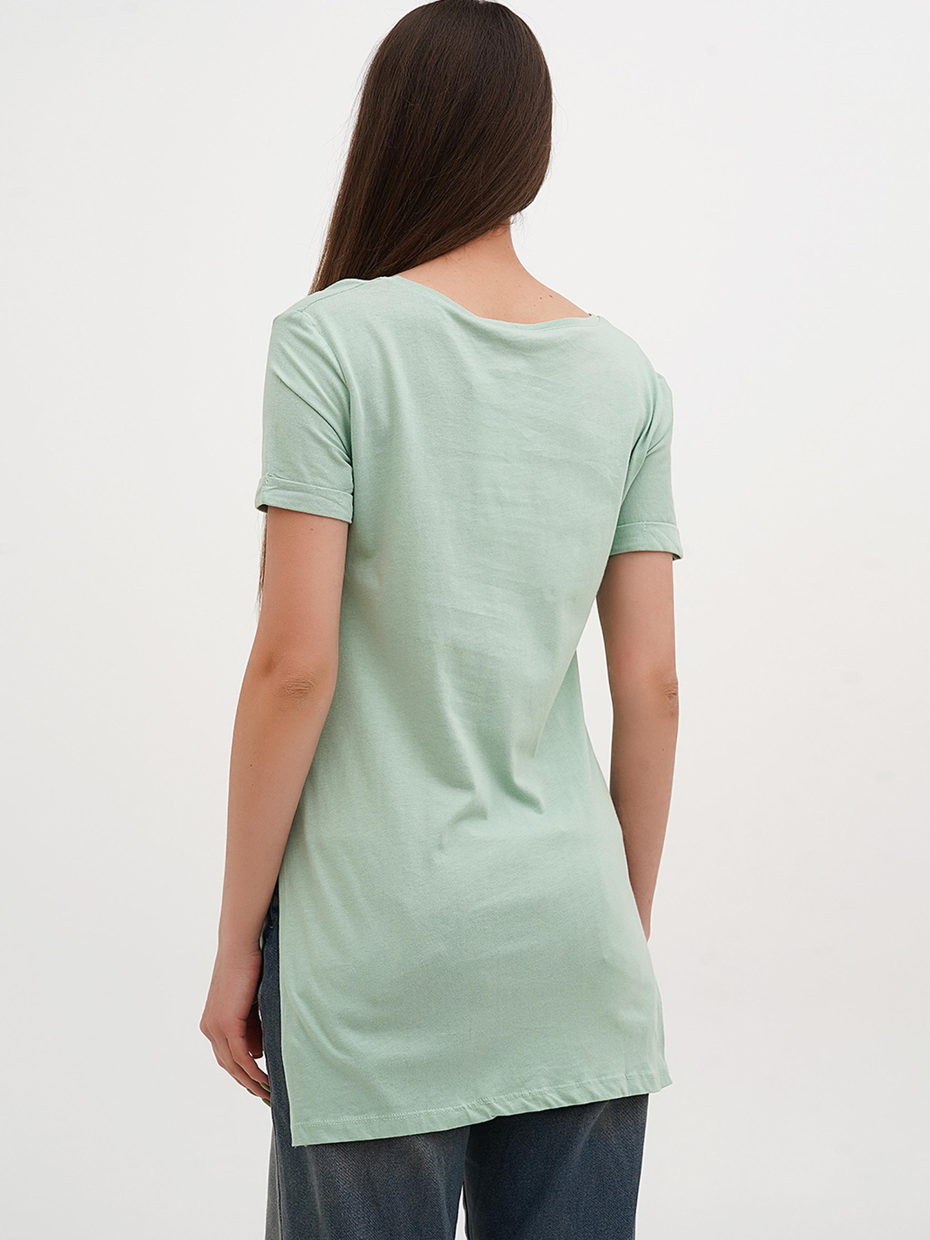 Футболка Vicolo модель 202-VC-2051_мятный Фото