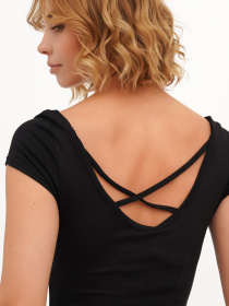 Платье мини Vicolo модель 202-VL-1078_черный Фото