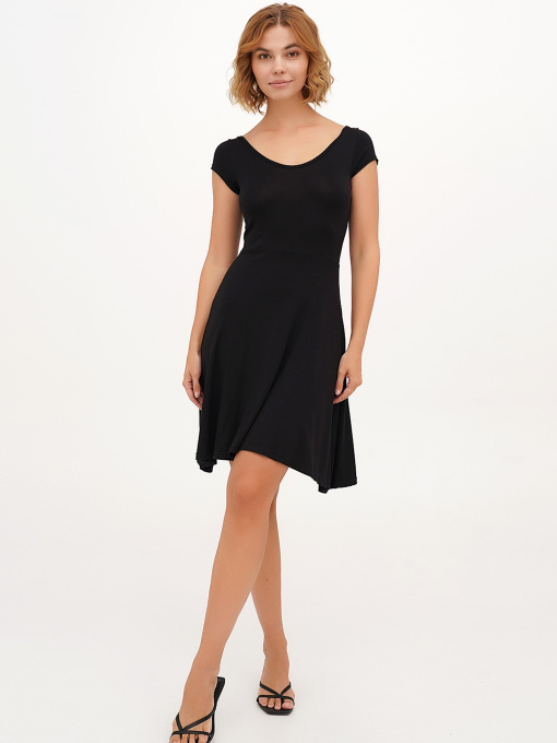 Платье мини Vicolo модель 202-VL-1078_черный Фото