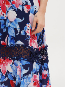 Платье миди Vicolo модель 202-VC-1229_синий Фото