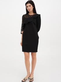 Платье мини Vicolo модель 202-VC-1230_черный Фото