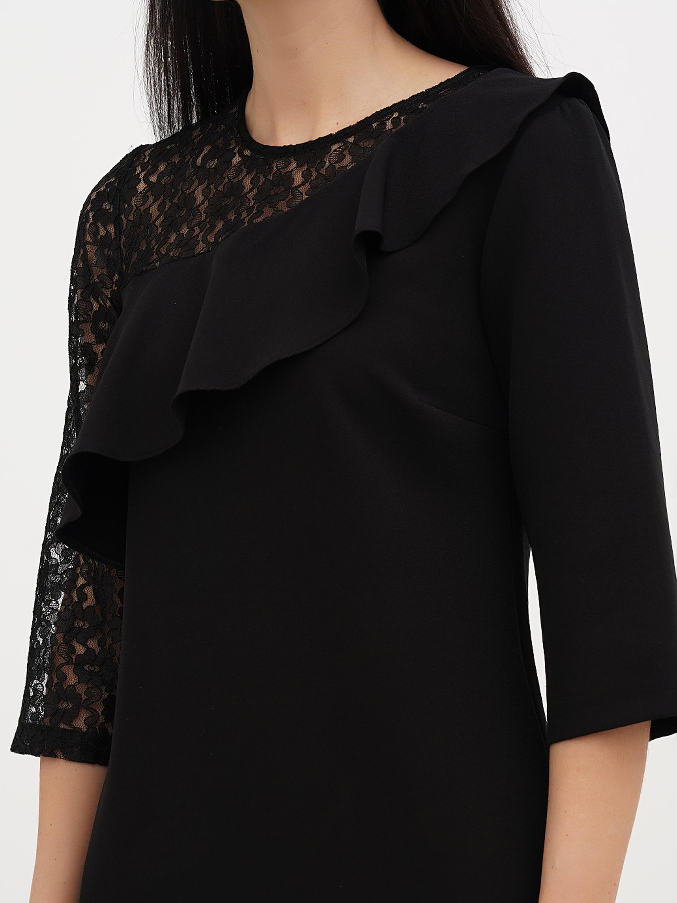 Платье мини Vicolo модель 202-VC-1230_черный Фото