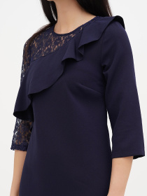 Платье мини Vicolo модель 202-VC-1230_синий Фото