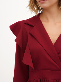 Сарафан Vicolo модель 202-VC-1231_бордовый Фото