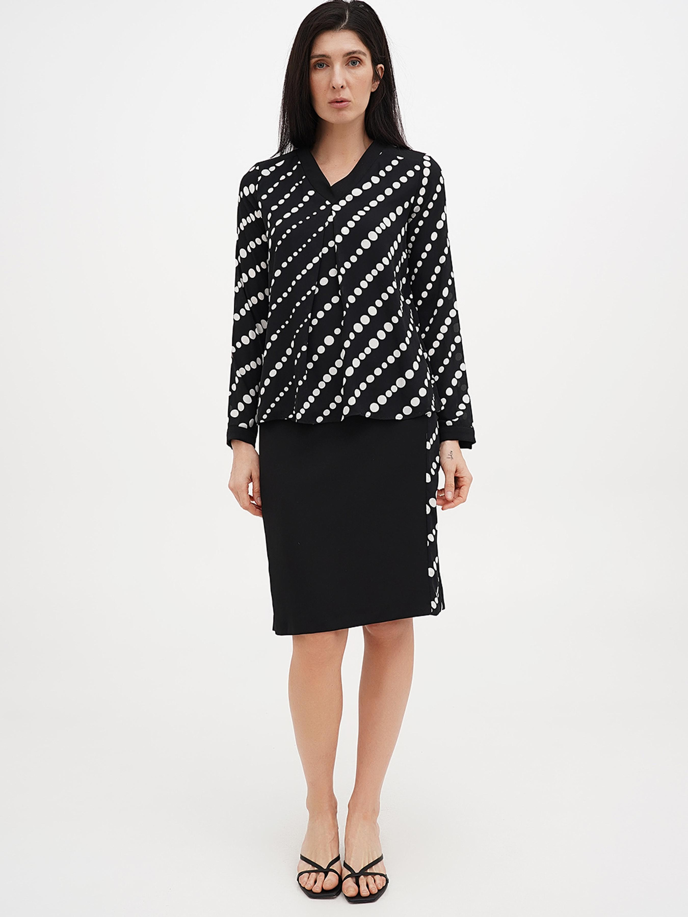 Сарафан Vicolo модель 202-VC-8022_черный Фото