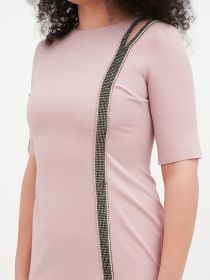 Сукня міні Vicolo модель 202-VC-1236_розовый Фото