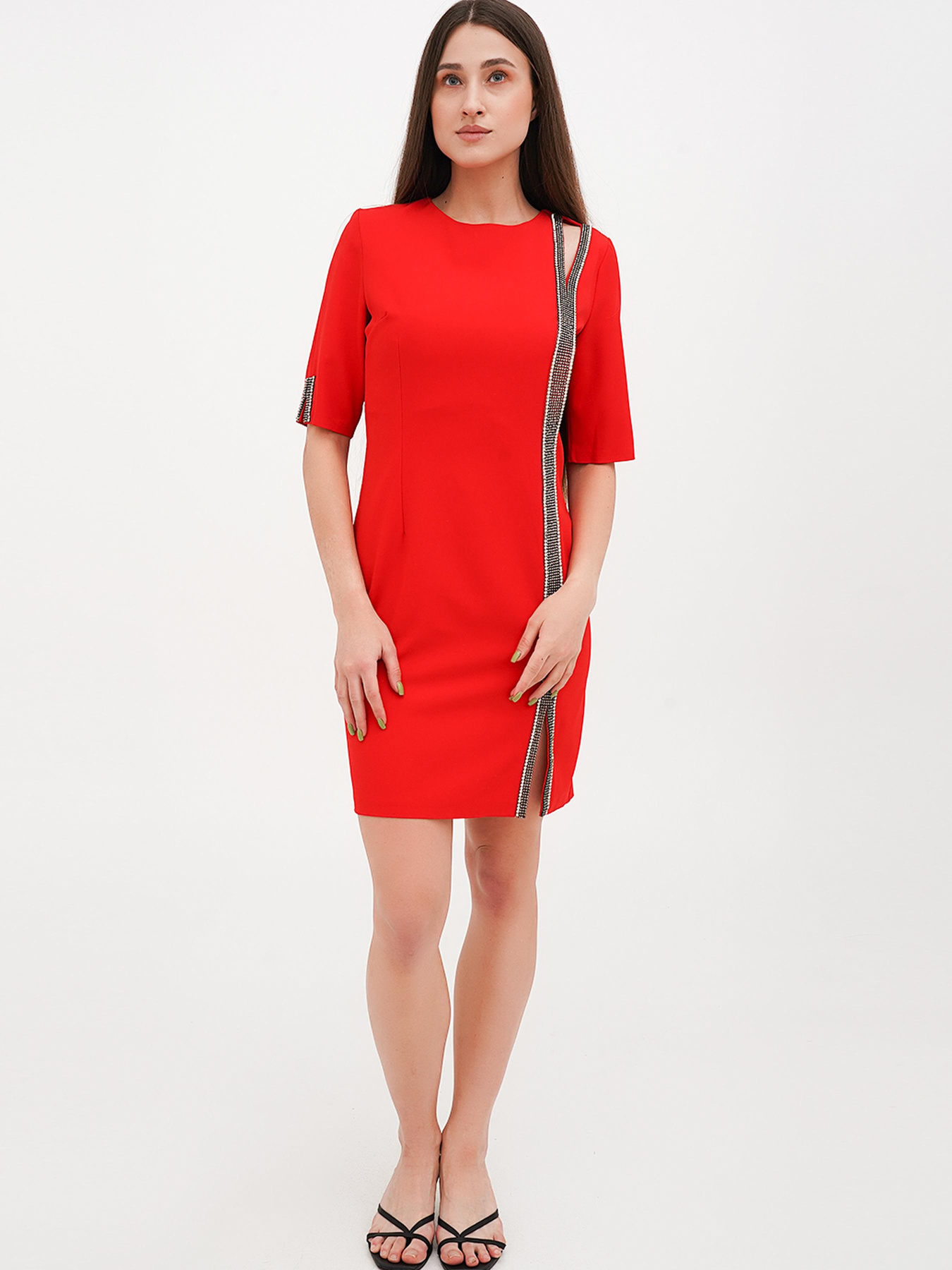 Сукня міні Vicolo модель 202-VC-1236_красный Фото