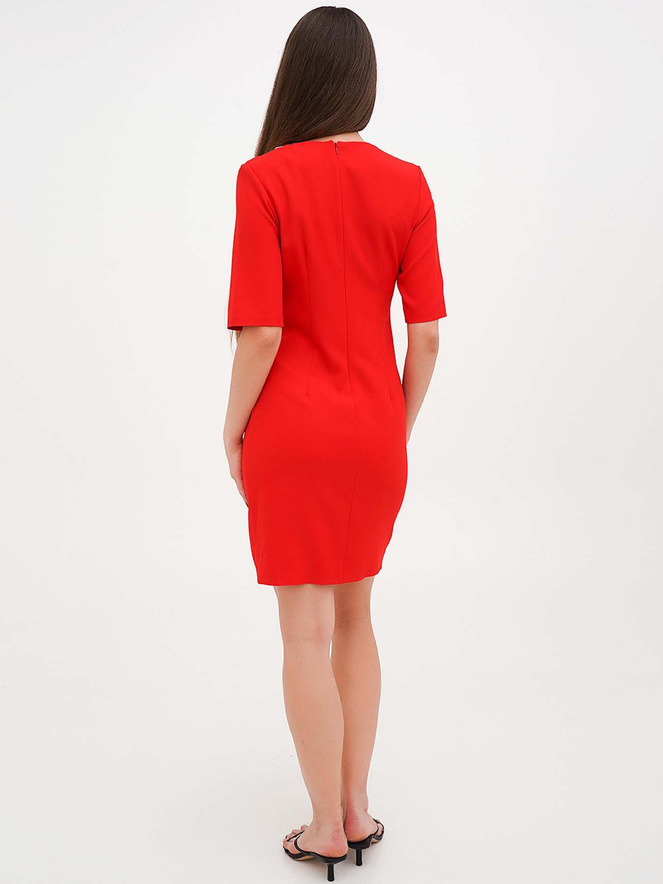 Платье мини Vicolo модель 202-VC-1236_красный Фото