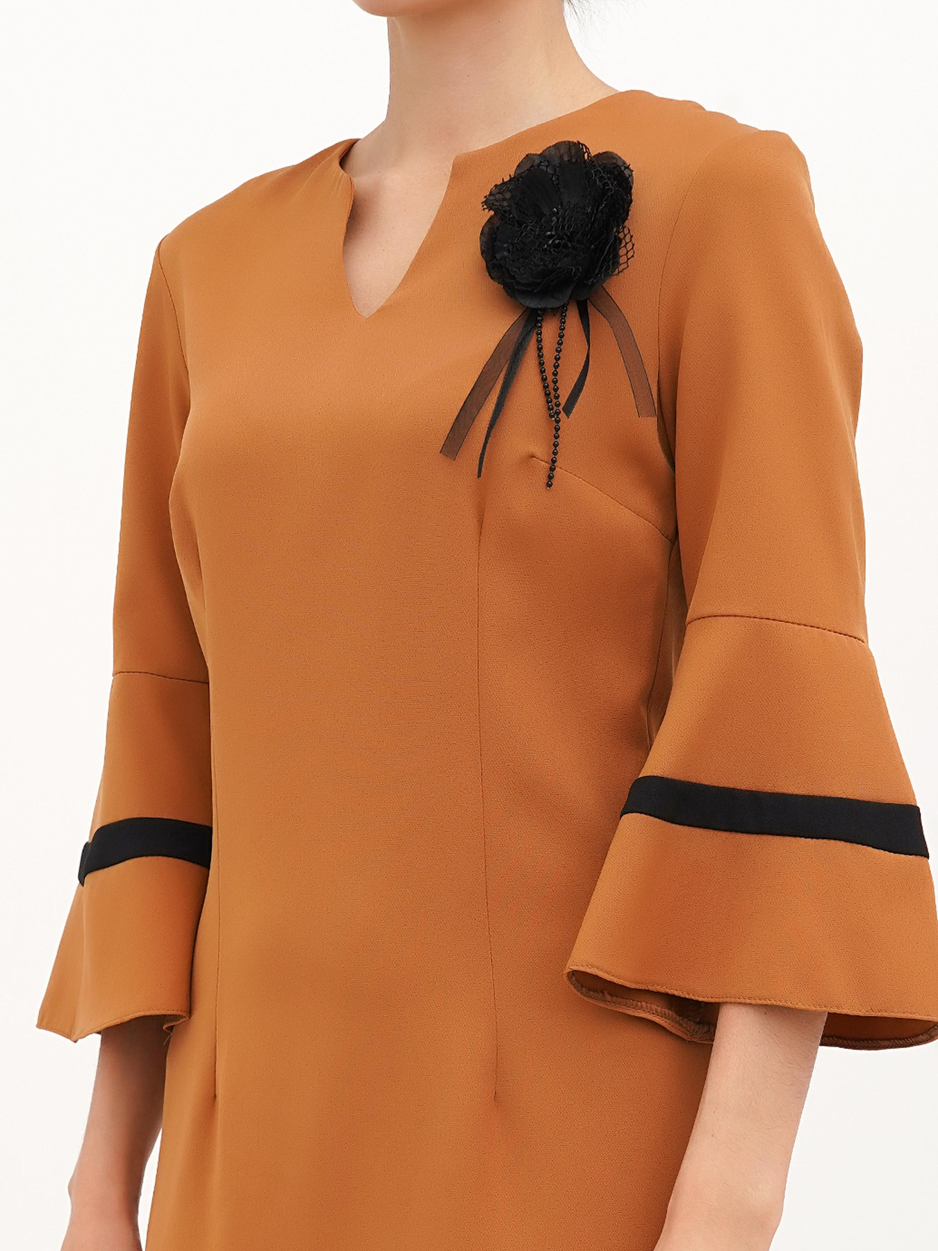 Сарафан Vicolo модель 202-VC-1237_коричневый Фото