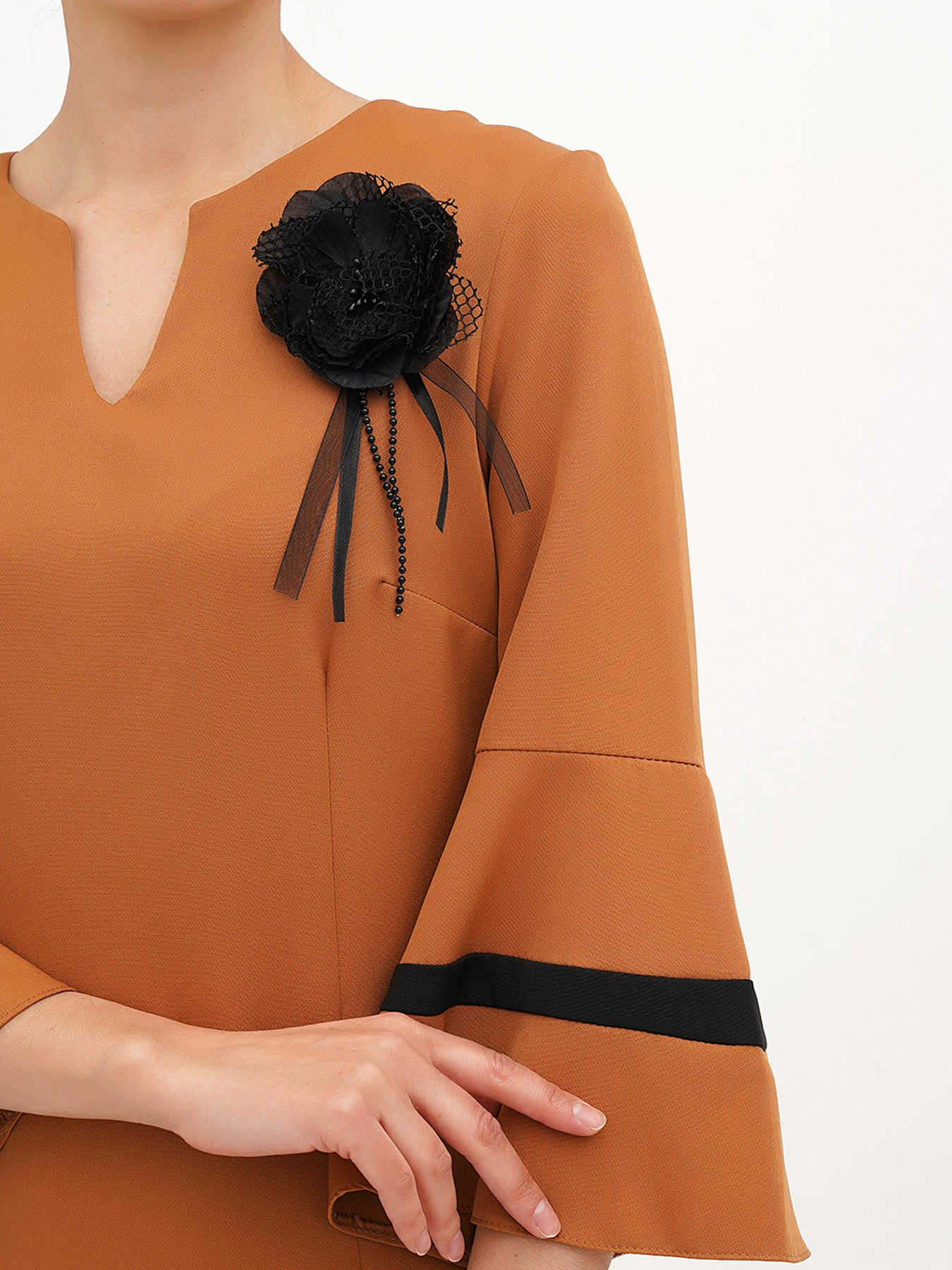 Сарафан Vicolo модель 202-VC-1237_коричневый Фото