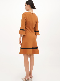 Сарафан Vicolo модель 202-VC-1237_коричневый Фото