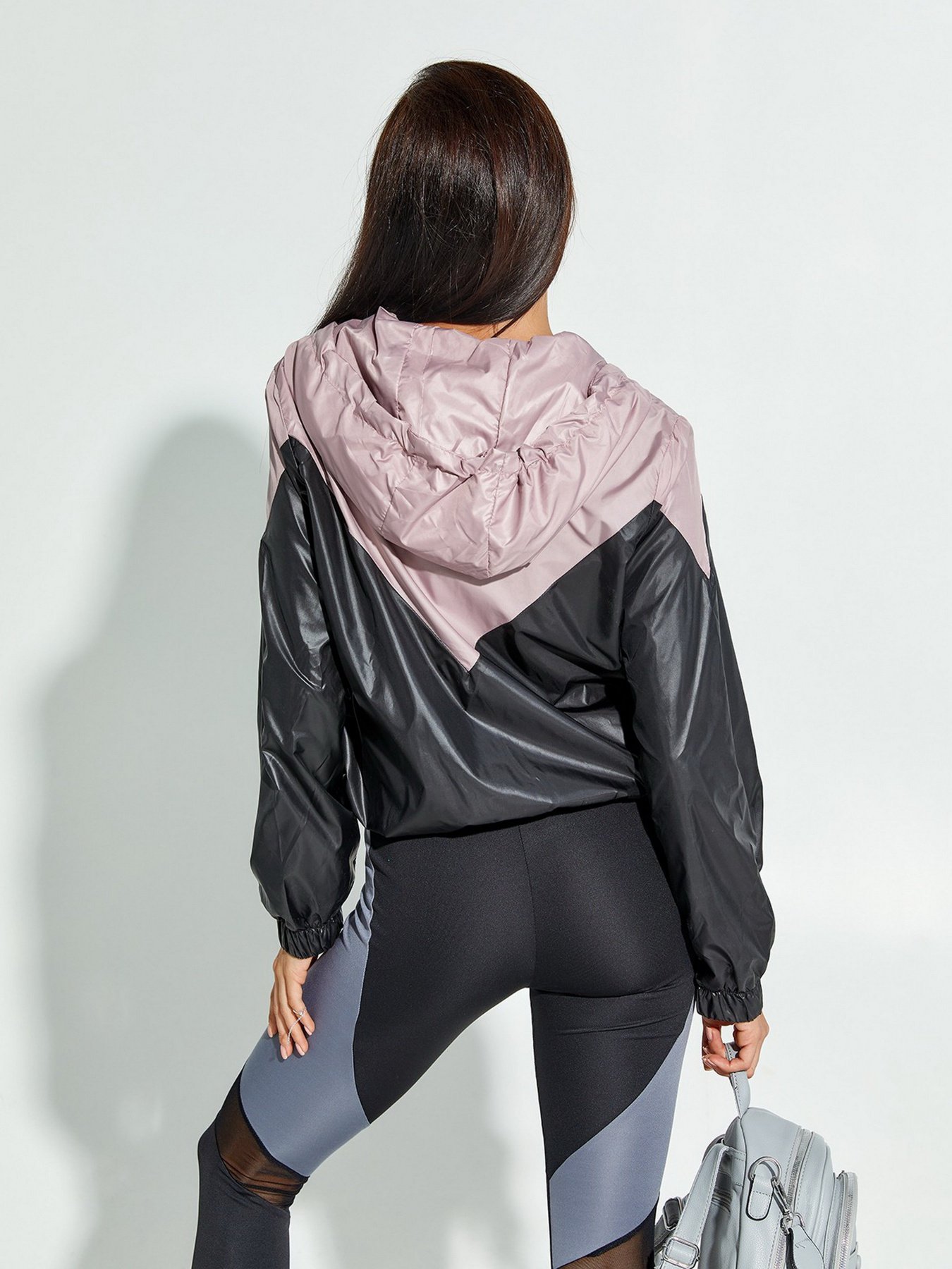 Ветровка ISSA Plus модель SA-122_black_beige Фото