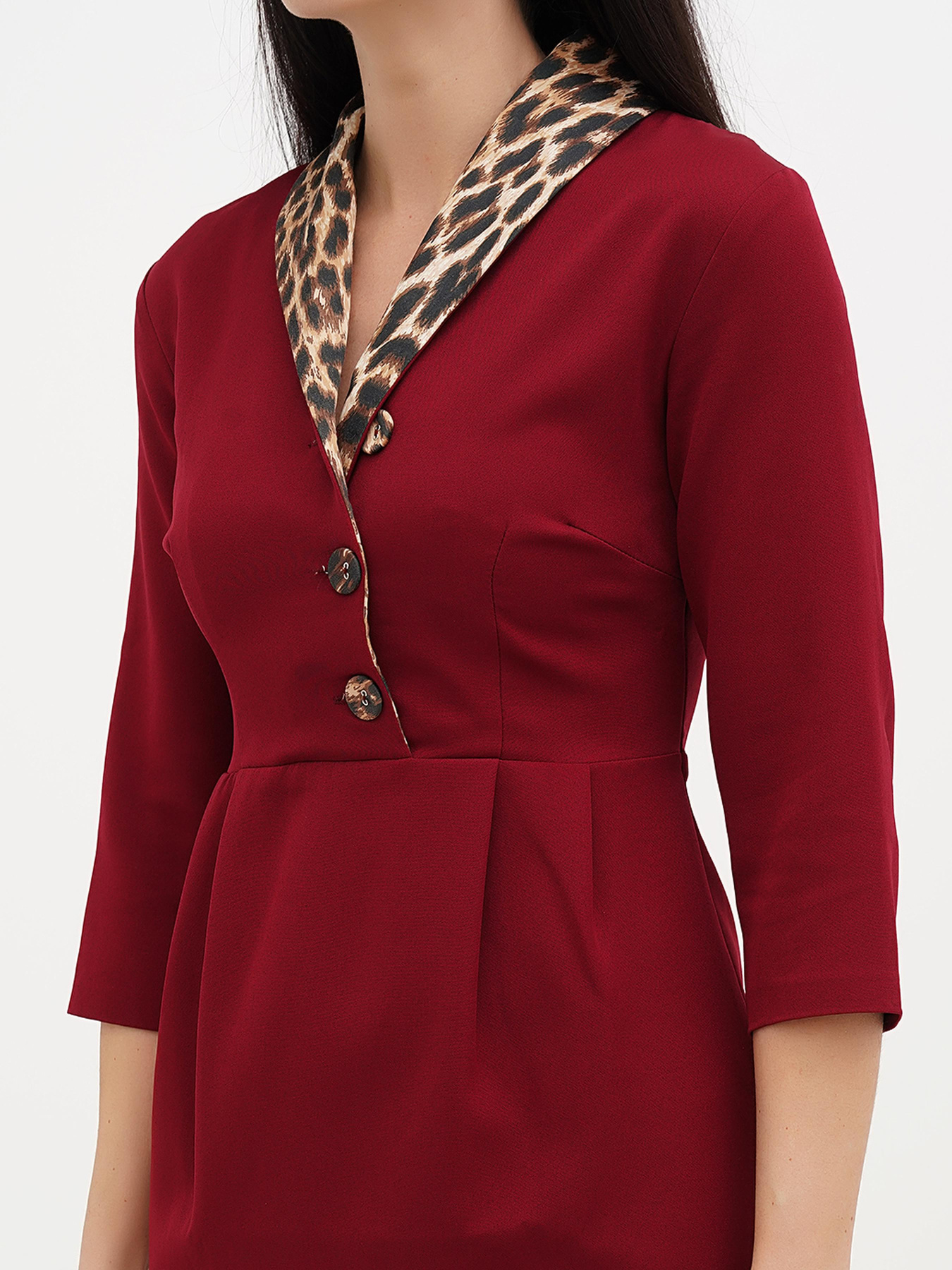 Сарафан Vicolo модель 202-VC-1247_бордовый Фото