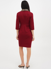 Сарафан Vicolo модель 202-VC-1247_бордовый Фото