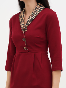 Сарафан Vicolo модель 202-VC-1247_бордовый Фото