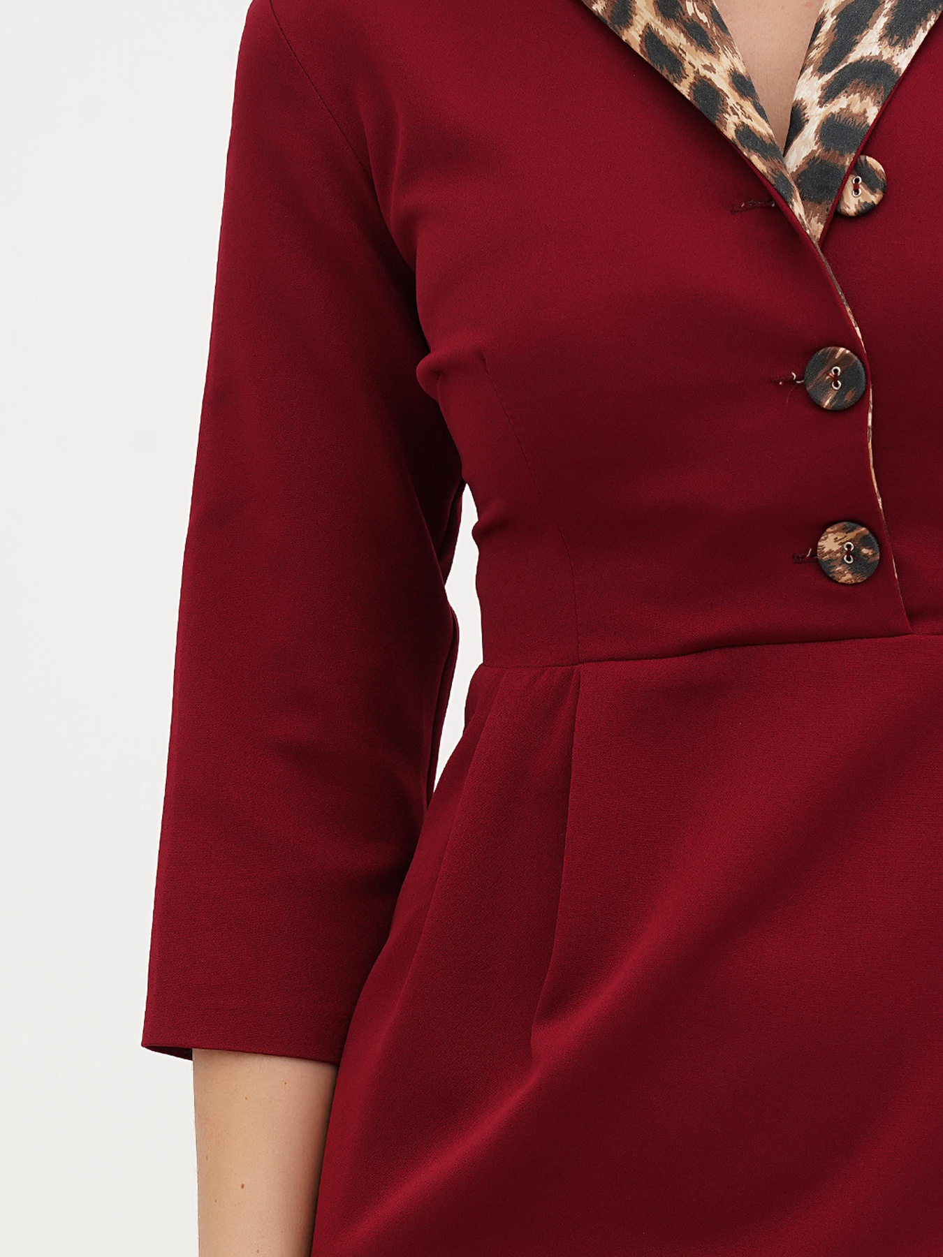 Сарафан Vicolo модель 202-VC-1247_бордовый Фото