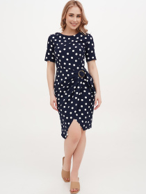 Сарафан Vicolo модель 202-VC-1257_темно-синий Сарафан Vicolo модель 202-VC-1257_темно-синий Фото