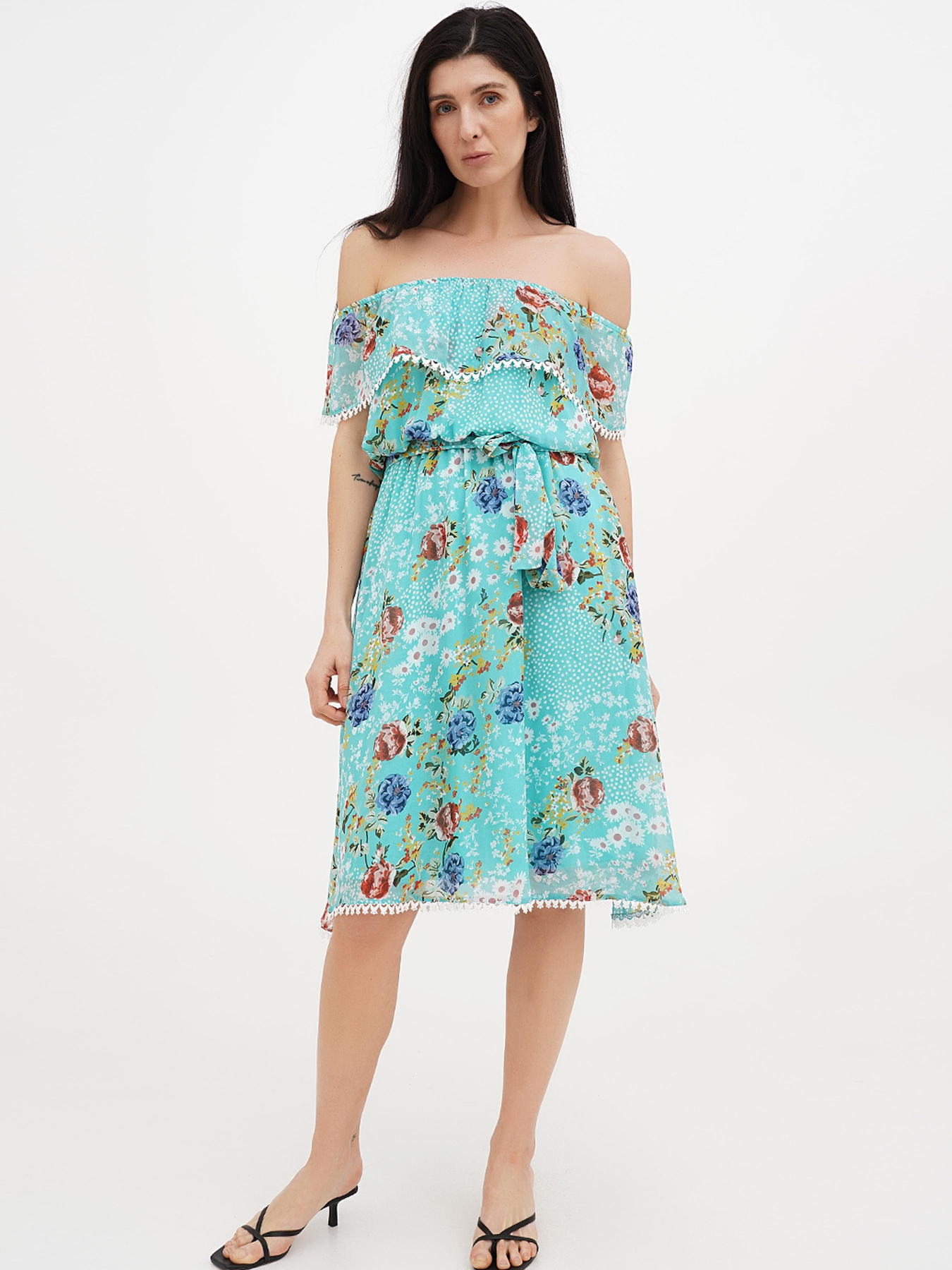 Сарафан Vicolo модель 202-VC-1063_мятный Фото