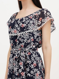 Сарафан Vicolo модель 202-VC-1063_синий_белый Фото