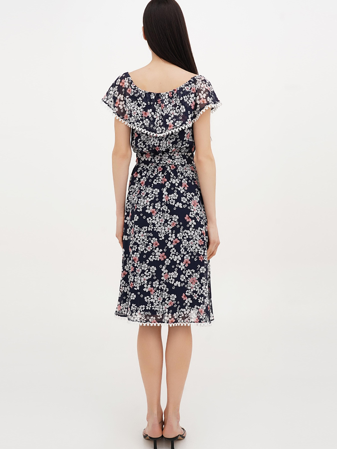 Сарафан Vicolo модель 202-VC-1063_синий_белый Фото