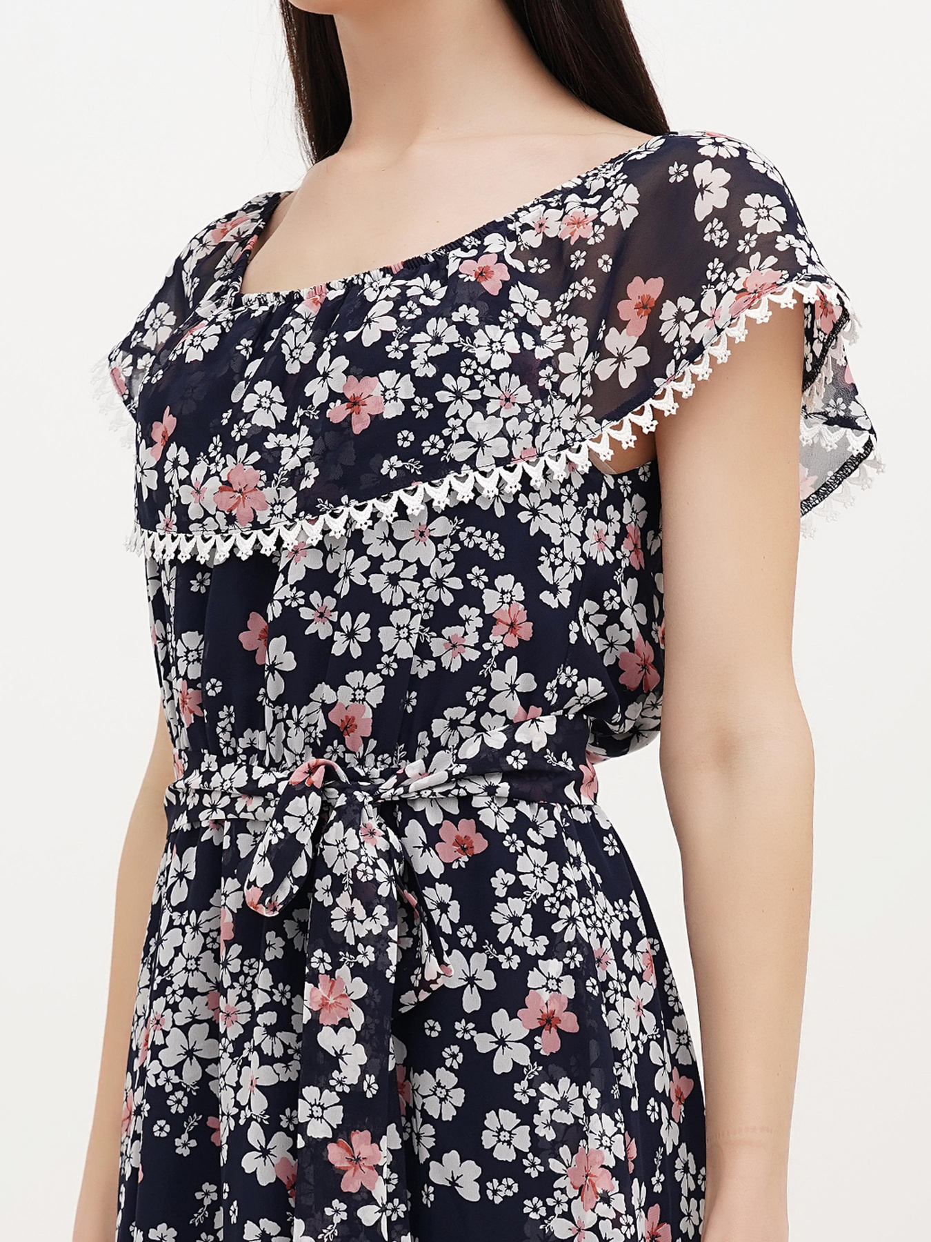 Сарафан Vicolo модель 202-VC-1063_синий_белый Фото