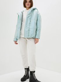 Демисезонная куртка ISSA Plus модель SA-310_mint Фото