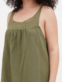 Платье мини Vicolo модель 202-VC-1451_хаки Фото