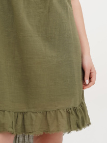 Платье мини Vicolo модель 202-VC-1451_хаки Фото