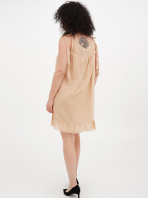 Сукня міні Vicolo модель 202-VC-1451_бежевый Фото