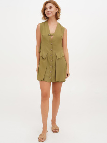 Сукня міні Vicolo модель 202-VC-1454_хаки Фото