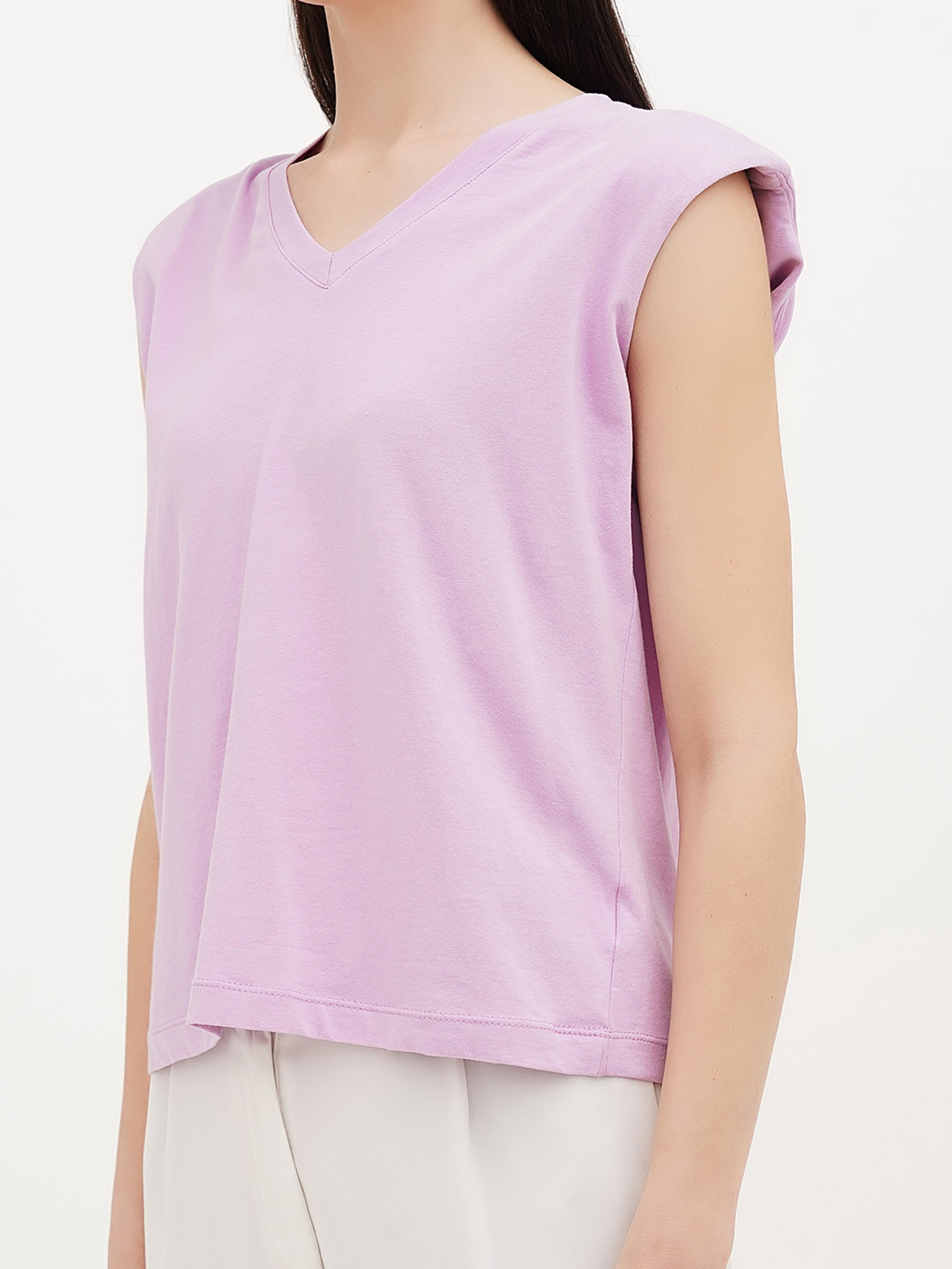Футболка Vicolo модель 202-VC-2315_сиреневый Фото