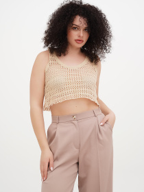Топ Vicolo модель 202-VC-2316_бежевый Фото