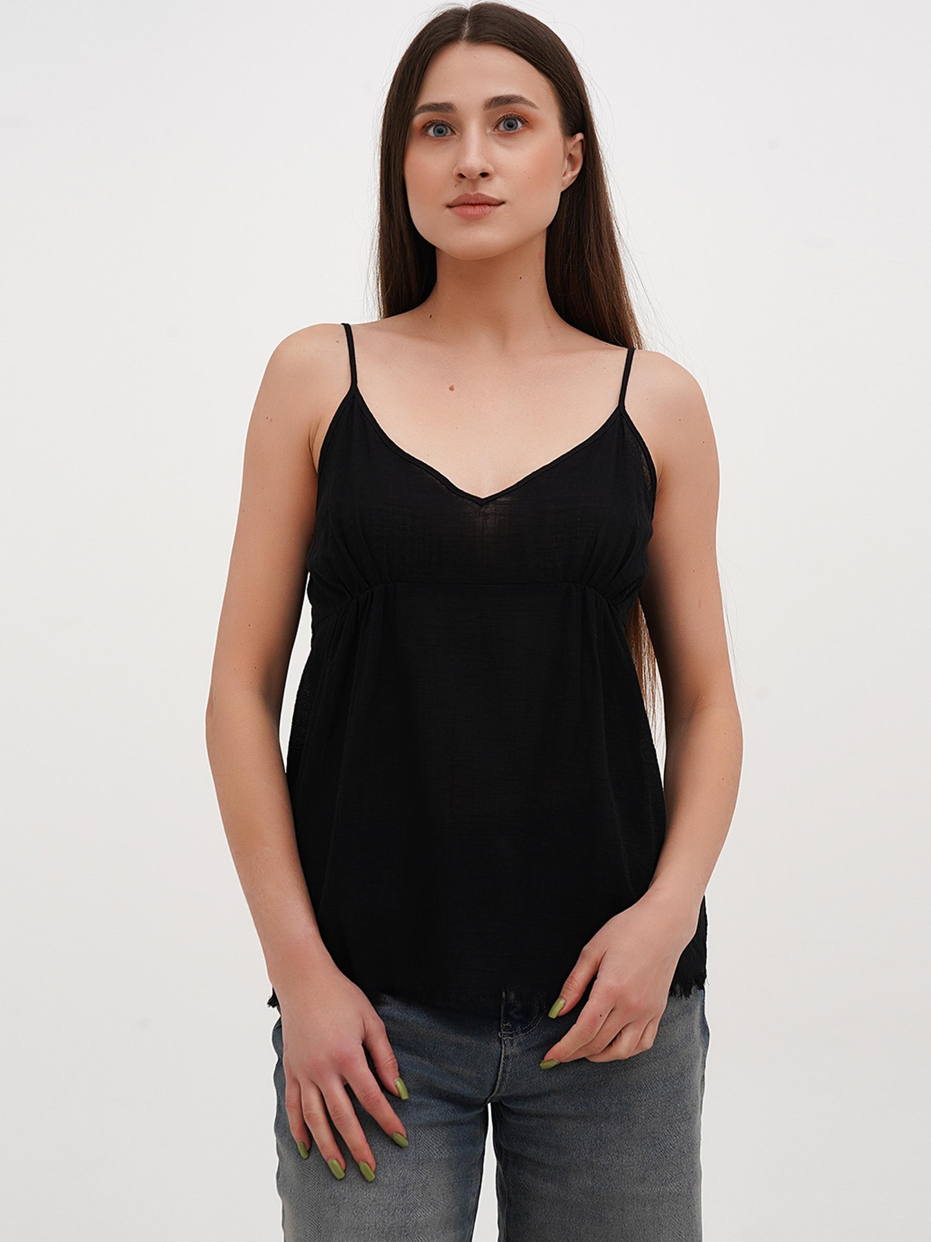 Майка Vicolo модель 202-VC-2331_черный Фото