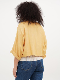 Жакет Vicolo модель 202-VC-6056_горчичный Фото