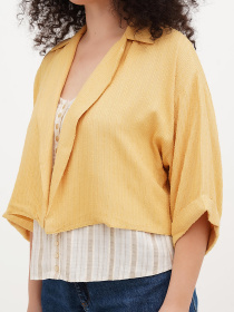 Жакет Vicolo модель 202-VC-6056_горчичный Фото