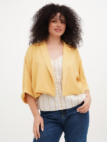 Жакет Vicolo модель 202-VC-6056_горчичный Фото