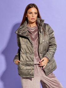 Демисезонная куртка ISSA Plus модель SA-311_hacks Фото