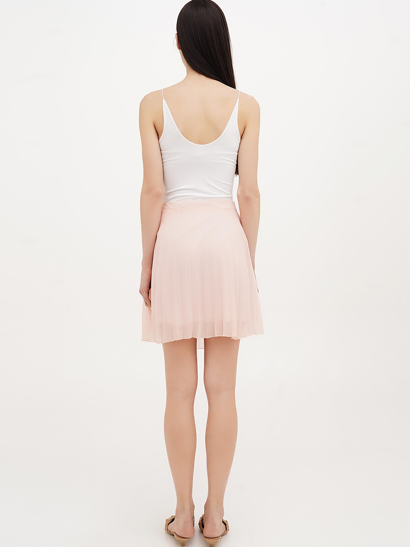 Юбка мини Vicolo модель 202-VC-5077_розовый Фото