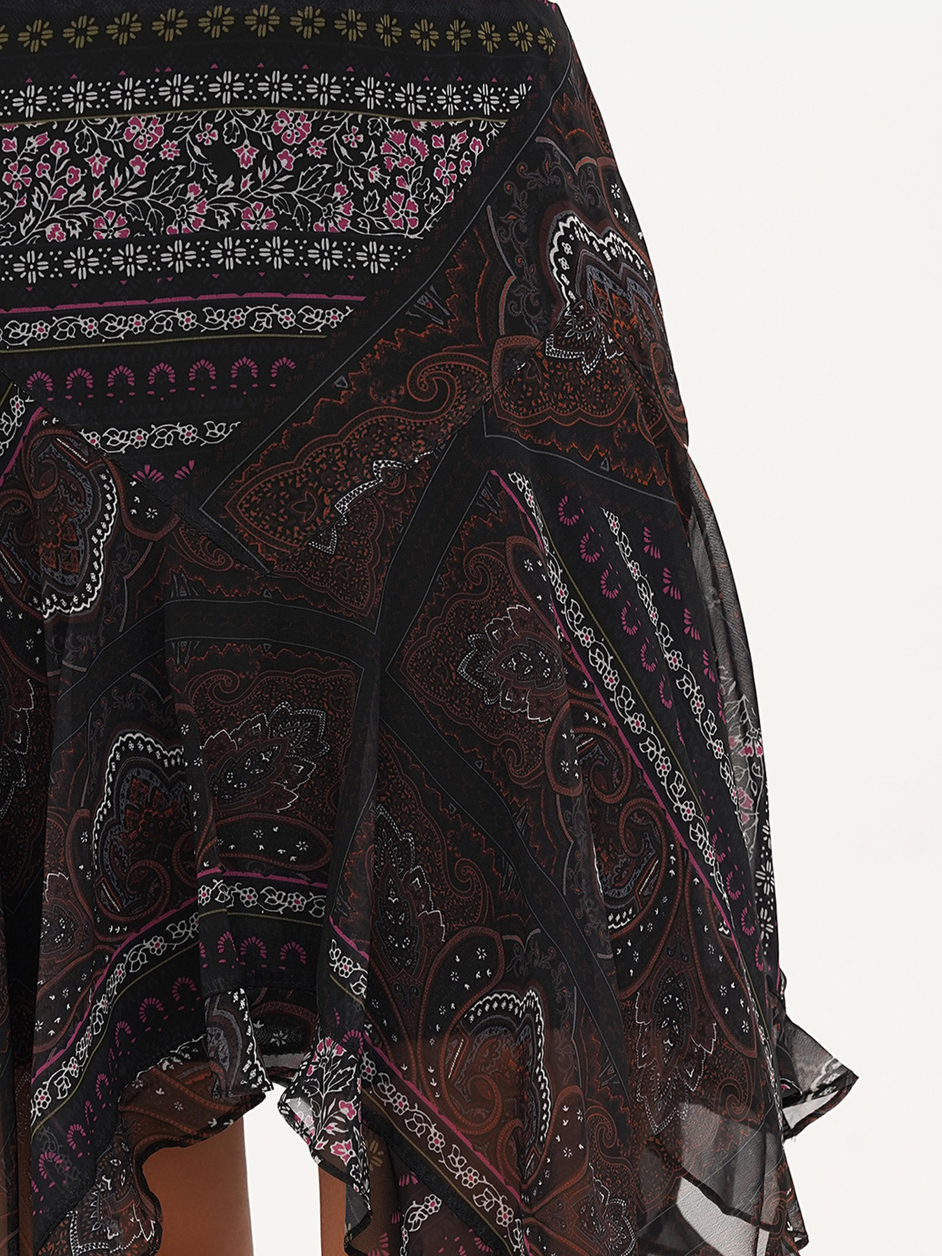 Юбка миди Vicolo модель 202-VC-5078_черный Фото